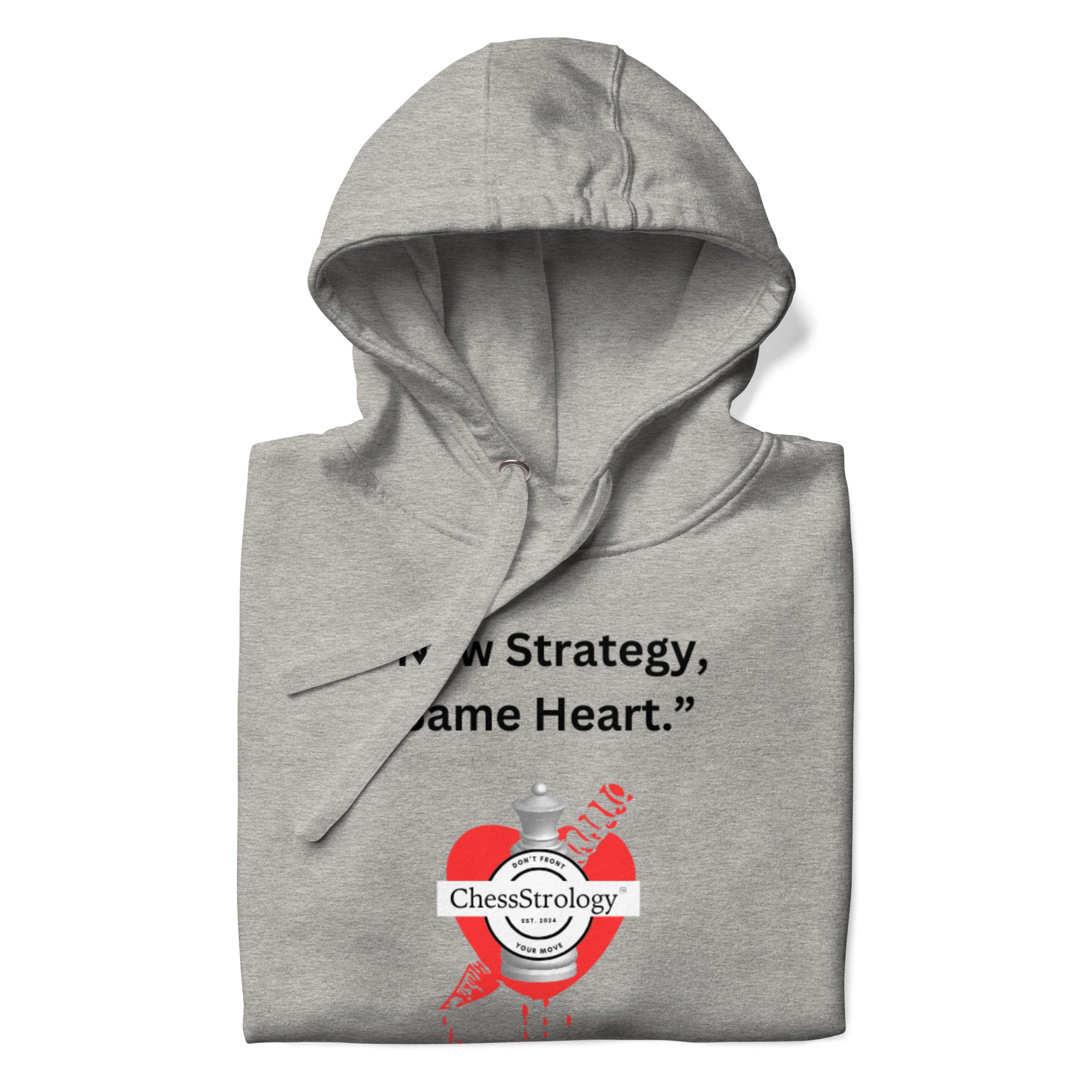 ChessStrology New Strategy, Same Heart Unisex Hoodie