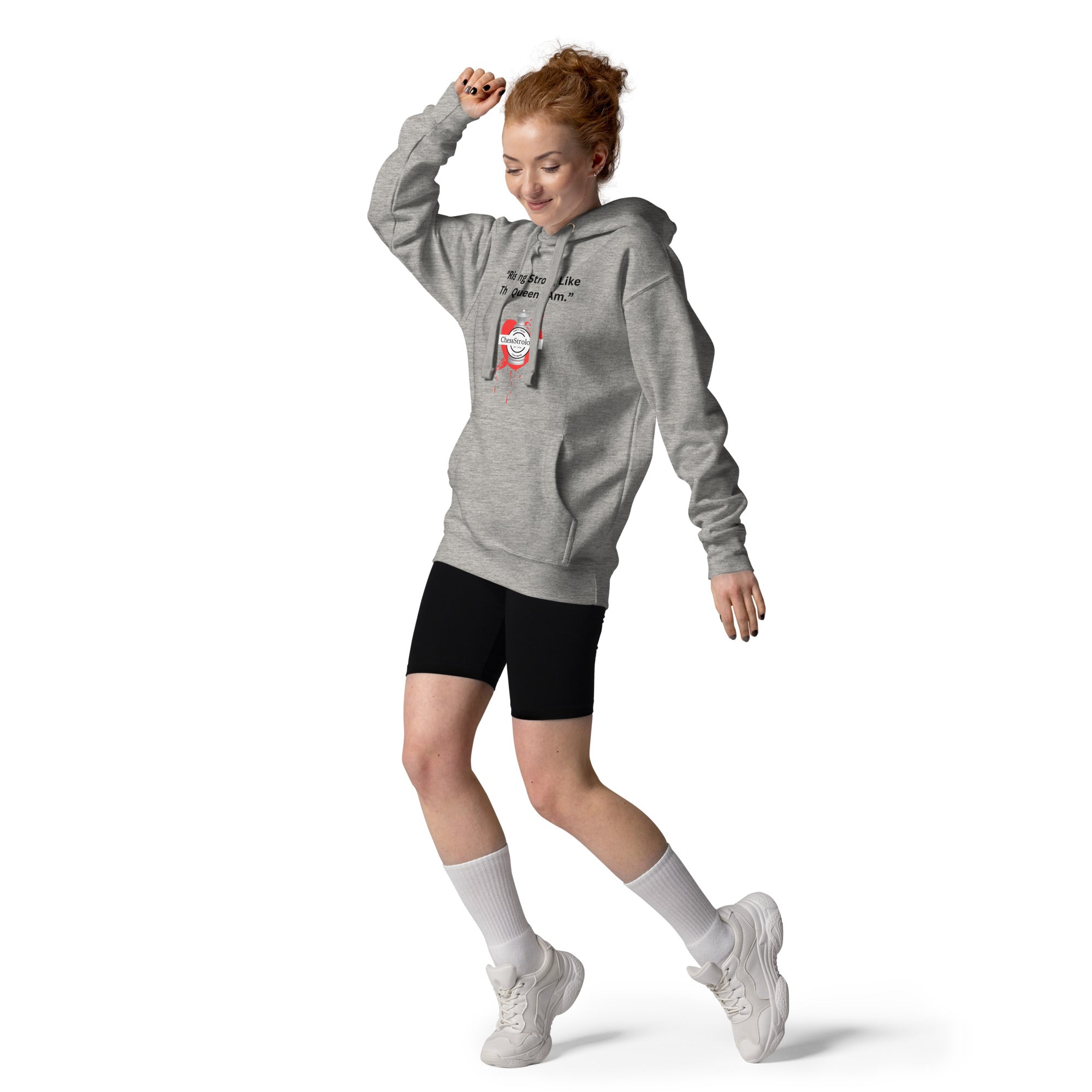 ChessStrology Rising Strong Like The Queen I Am Unisex Hoodie