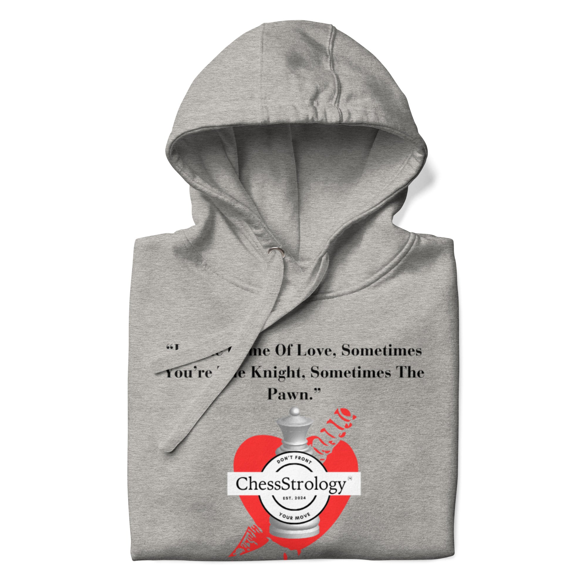 ChessStrology In The Game Of Love Unisex Hoodie