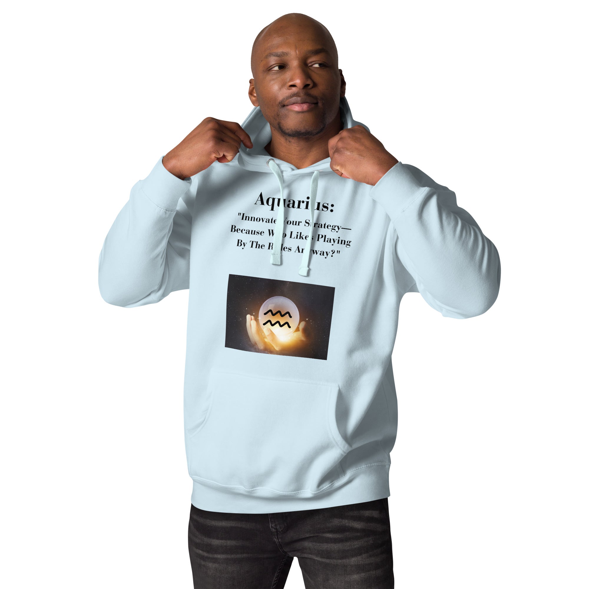 ChessStrology Zodiac Unisex Aquarius Hoodie