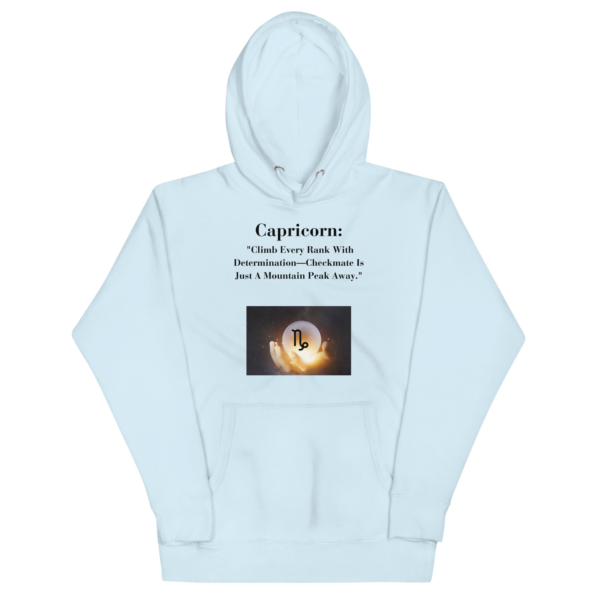 ChessStrology Zodiac Unisex Capricorn Hoodie