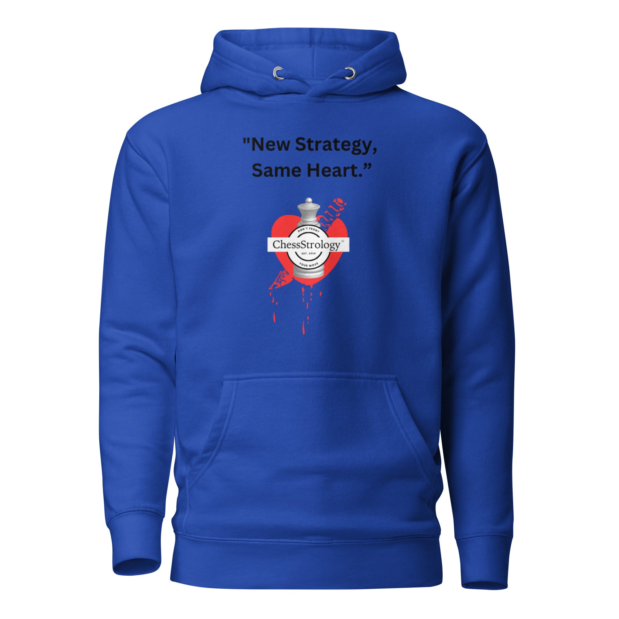 ChessStrology New Strategy, Same Heart Unisex Hoodie