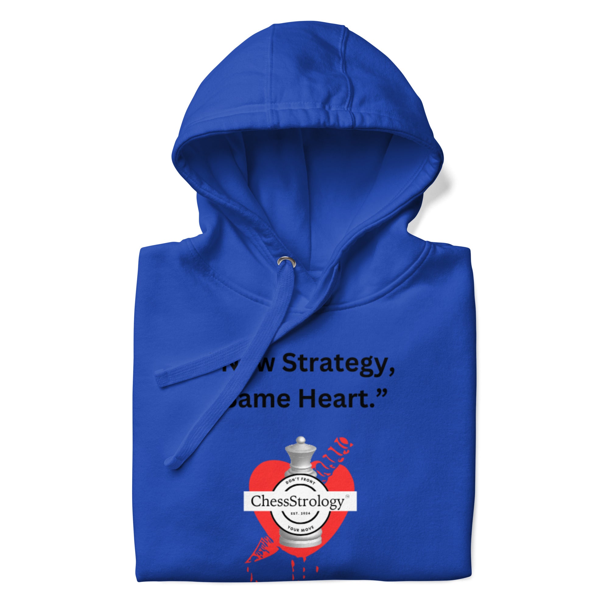 ChessStrology New Strategy, Same Heart Unisex Hoodie