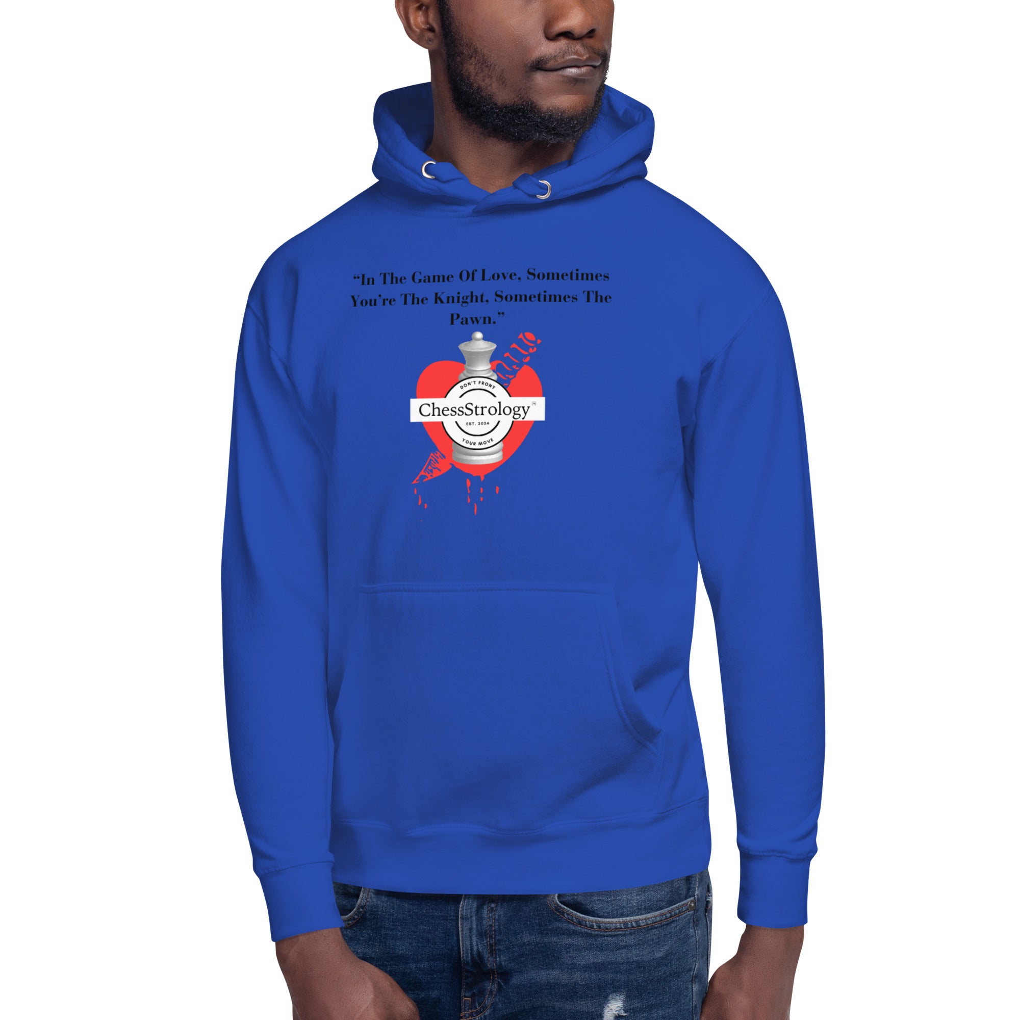 ChessStrology In The Game Of Love Unisex Hoodie