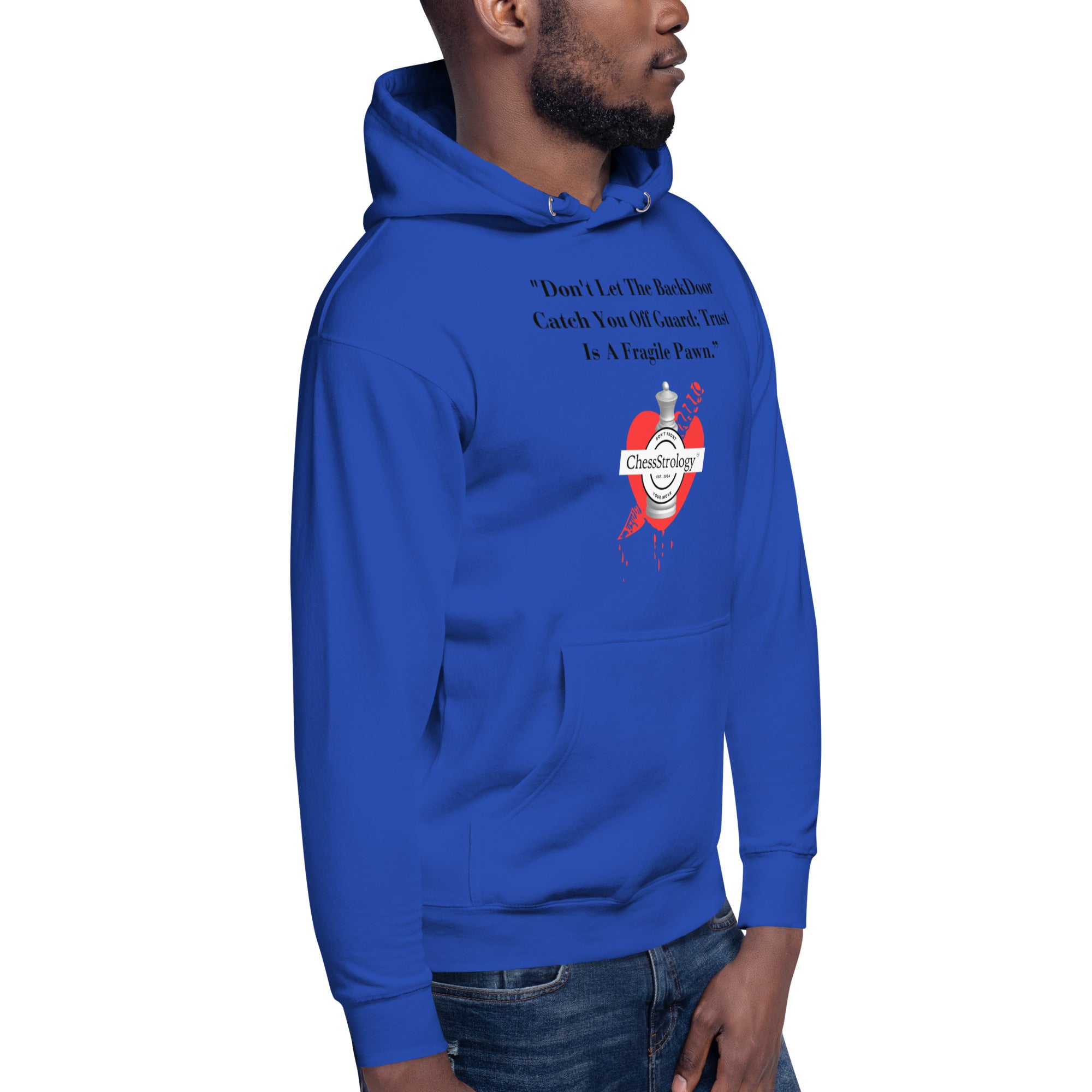 ChessStrology Don't Let The Backdoor Catch You Unisex Hoodie