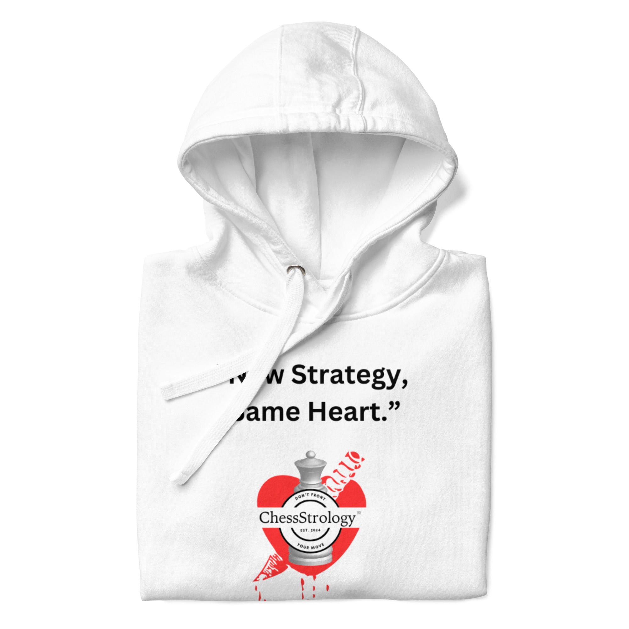 ChessStrology New Strategy, Same Heart Unisex Hoodie