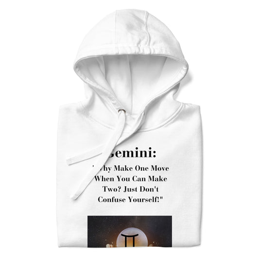 ChessStrology Zodiac Unisex Gemini Hoodie