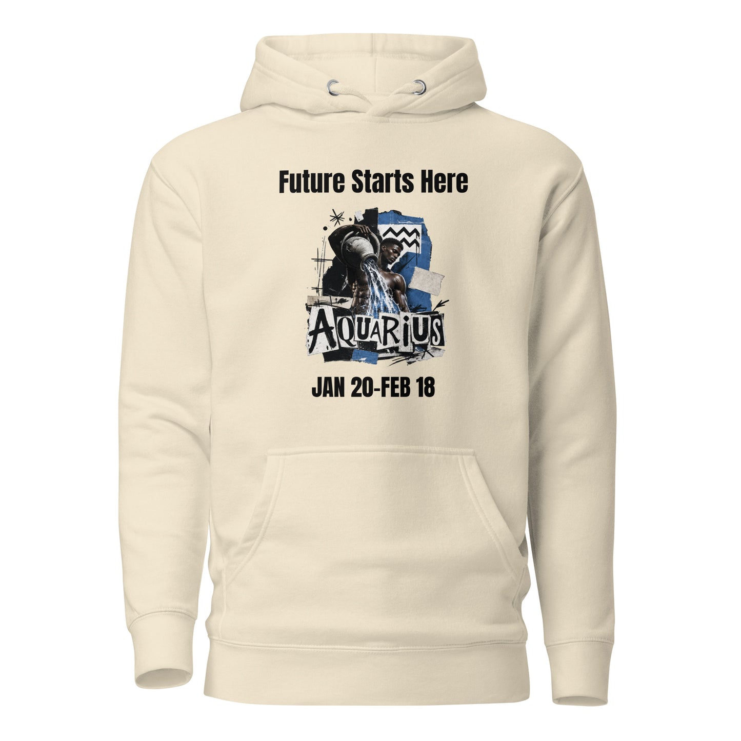 Aquarius Future starts here Unisex Hoodie