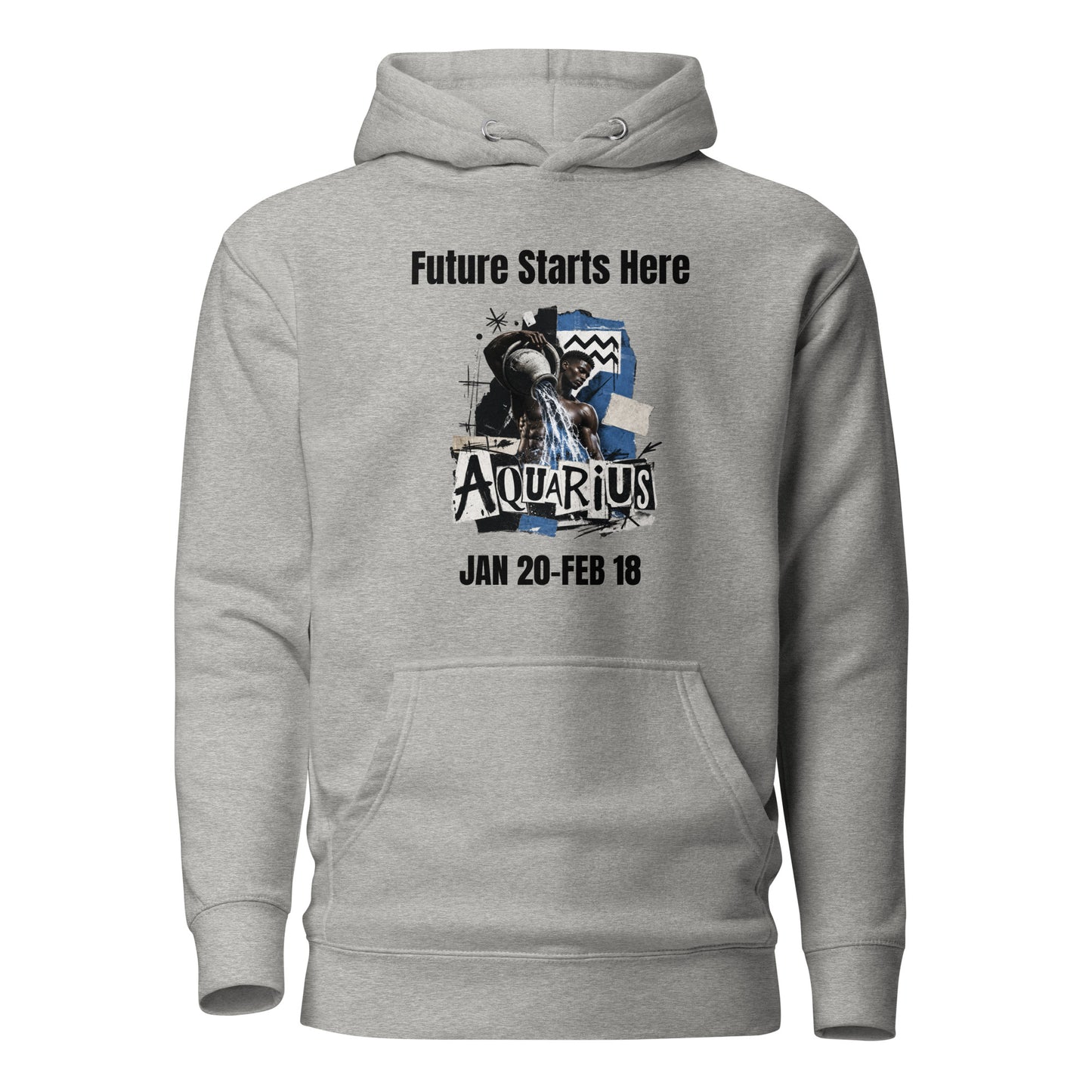 Aquarius Future starts here Unisex Hoodie