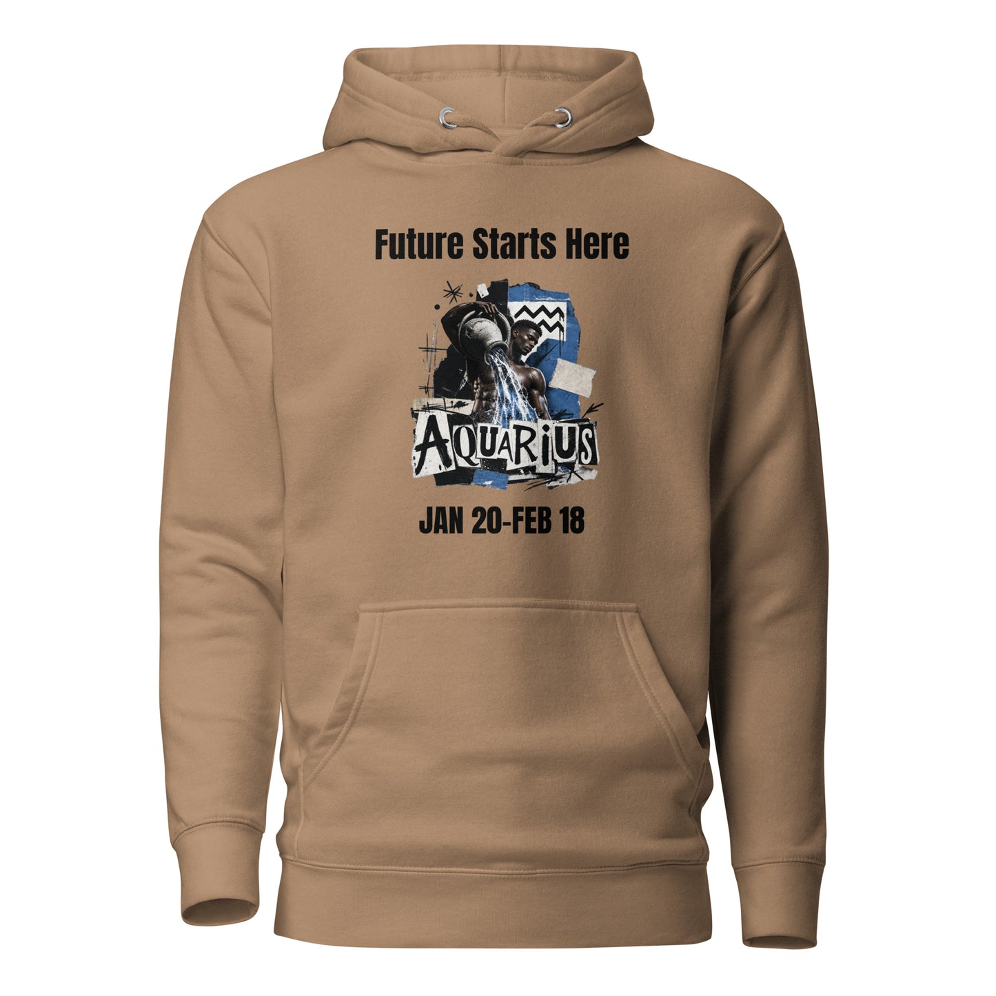 Aquarius Future starts here Unisex Hoodie