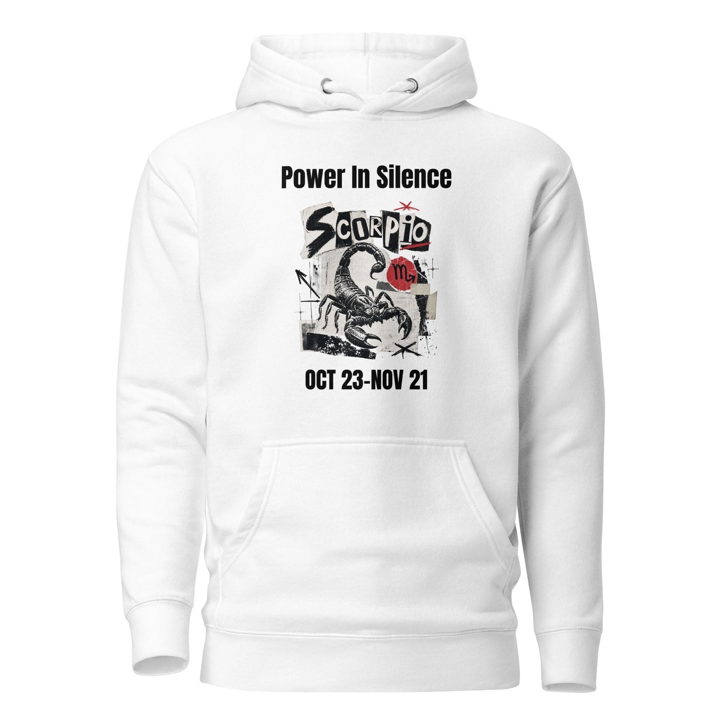Scorpio power in silence Unisex Hoodie